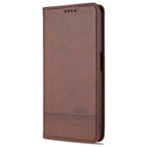 AZNS Magnetic Calf Texture Horizontal Flip Leather Case with Card Slots & Holder & Wallet, For OPPO A16, For Honor X20 SE